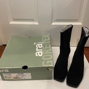 ara Women's Park 43535 Black Stretch Fabric - Size